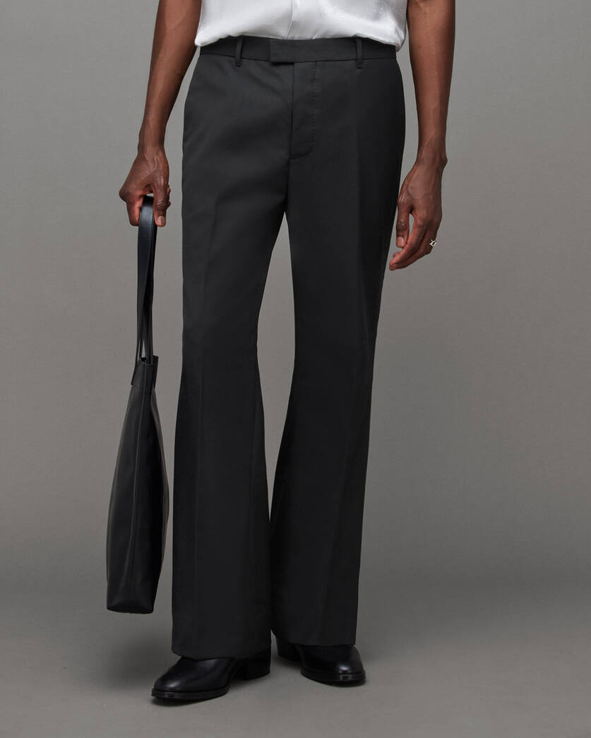Mount Flared Leg Tailored Fit Trousers  large image number 1