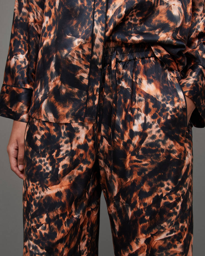 Sofi Silk Blend Spark Pyjama Trousers  large image number 3