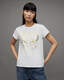 Auru Crew Neck Printed Anna T-Shirt  large image number 5