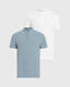 Reform Ramskull Polo Shirt 2 Pack  large image number 1