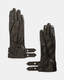 Roxy Leather Double Buckle Gloves  large image number 3