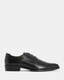 Mick Pointed Leather Lace Up Shoes  large image number 1