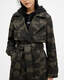 Mixie Camouflage Relaxed Fit Trench Coat  large image number 7