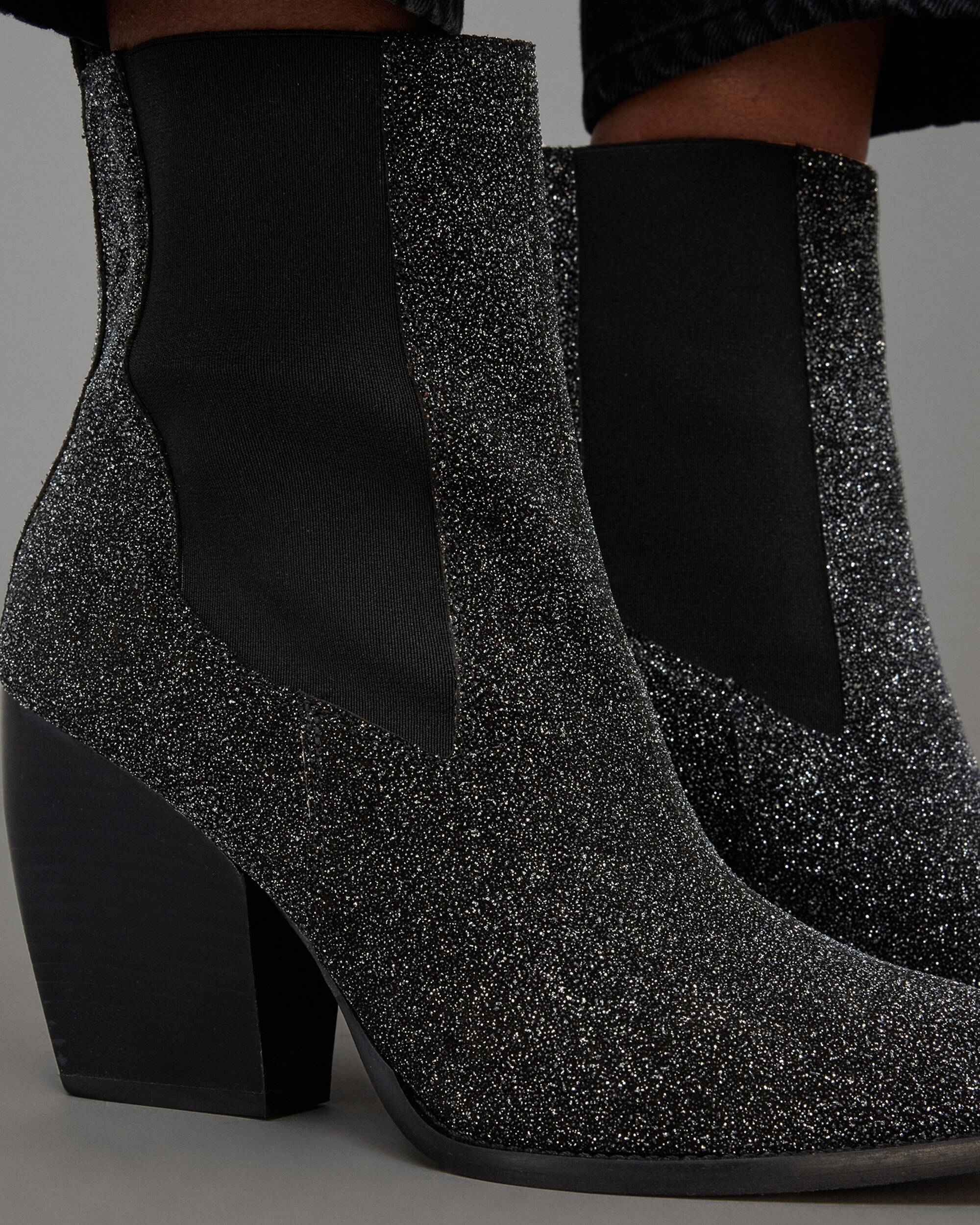 Ria Sparkle Leather Boots  large image number 2