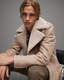 Rasco Relaxed Fit Shearling Biker Jacket  large image number 2