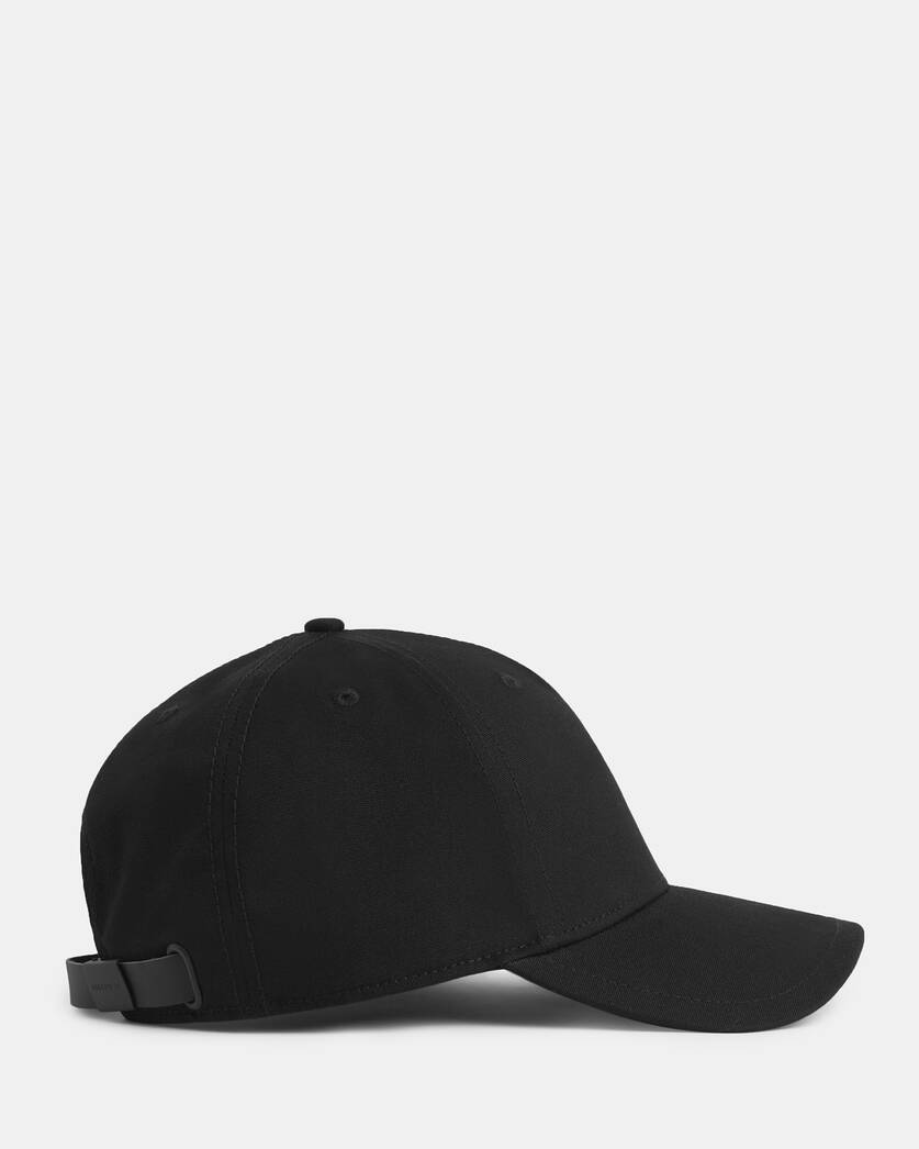 Fen Embroidered Baseball Cap BLACK/MATTE BLACK | ALLSAINTS | Baseball Caps