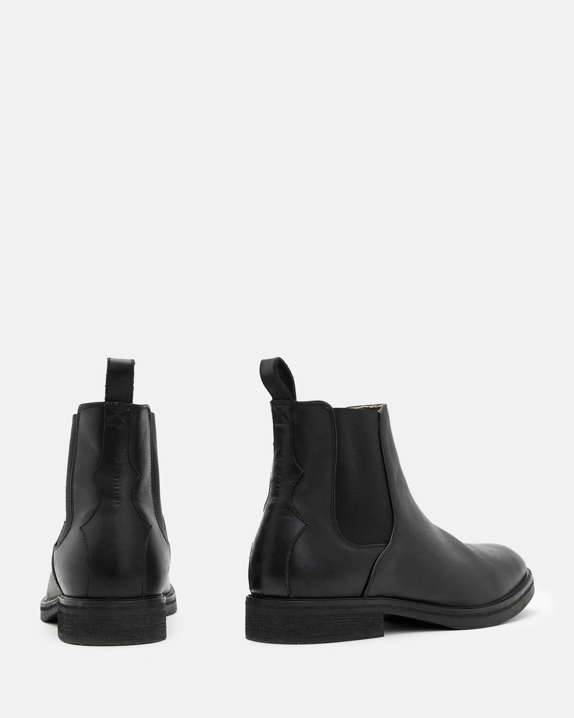 Creed Leather Chelsea Boots Black | ALLSAINTS