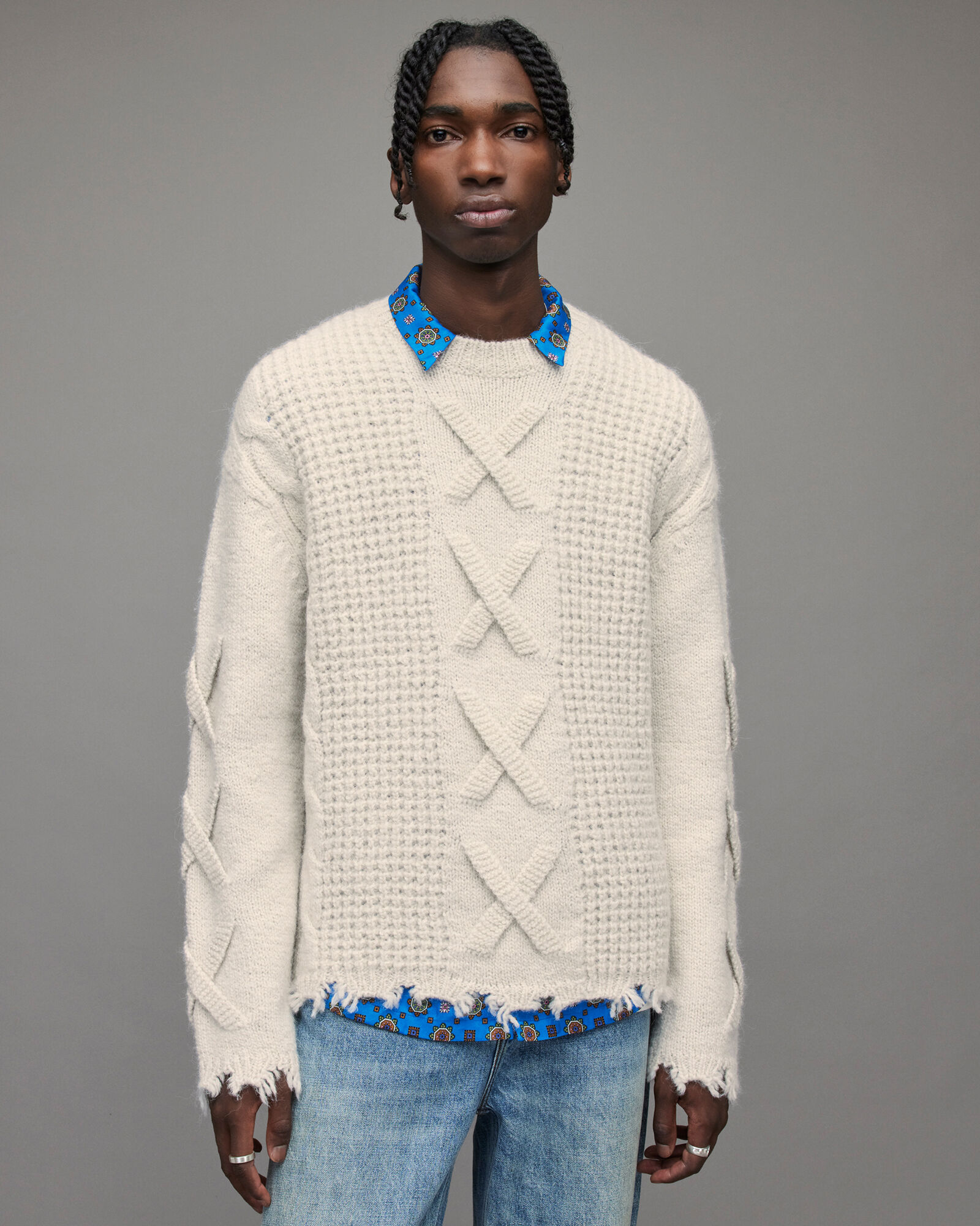 Men's Knitwear Sale | Jumpers u0026 Cardigans Sale | ALLSAINTS