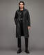 Oken Leather Trench Coat  large image number 1
