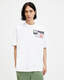 Pass Graphic Print Oversized T-Shirt  large image number 1