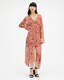 Liana Waimea Print V-Neck Maxi Dress  large image number 4