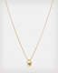Heartlock Pendant Gold-Tone Necklace  large image number 2