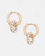 Vida Pearl Gold-Tone Hoop Earrings  large image number 4