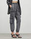 Frieda High-Rise Denim Cargo Trousers  large image number 2