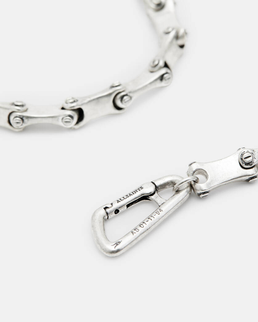 Biker Chain Carabiner Necklace  large image number 5