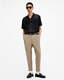 Tallis Slim Fit Cropped Tapered Trousers  large image number 2
