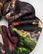 Gene Oversized Silk Blend Scrunchie  large image number 2