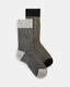 Metallic Sheer Mesh Socks 2 Pack  large image number 1