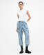 Mila Tapered Slim Fit Denim Trousers  large image number 4
