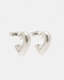 Carys Silver-Tone Heart Earrings  large image number 4