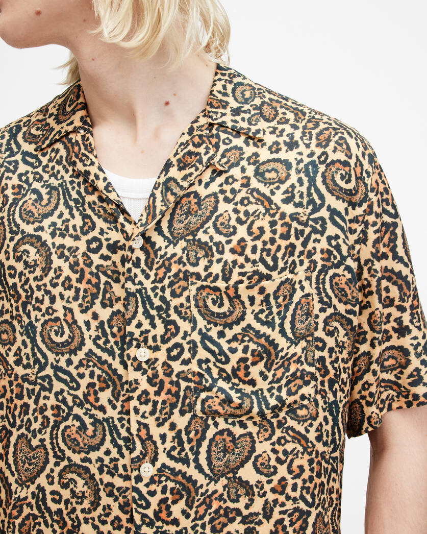 Leo Paisley Relaxed Fit Shirt  large image number 2