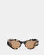 Calypso Bevelled Cat Eye Sunglasses  large image number 1