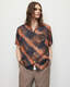 Zipo Camp Collar Tie Dye Relaxed Shirt  large image number 1