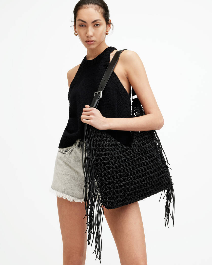 Sabine Crochet Shoulder Bag  large image number 2