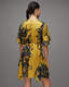 Rina Silk Blend Layered Diana Mini Dress  large image number 5
