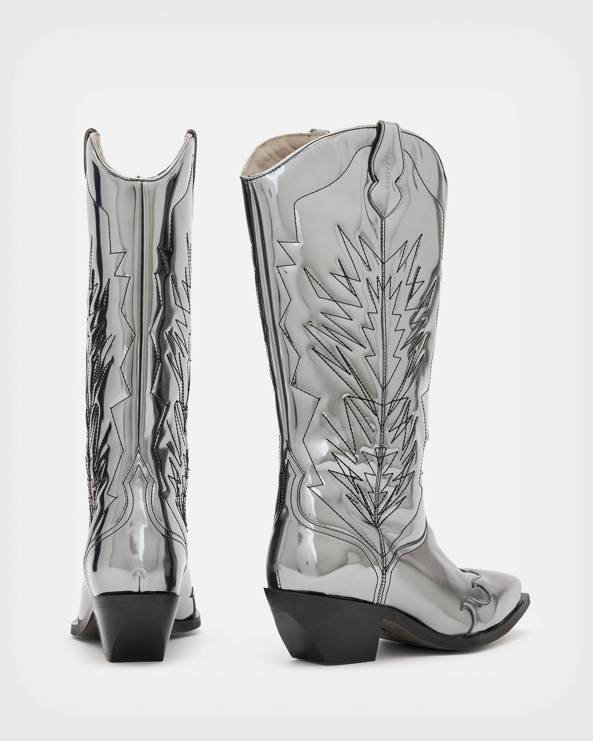 Kacey Metallic Leather Cowboy Boots  large image number 6