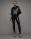 Cora Shine Leather-Look Leggings  large image number 1