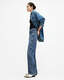 Mia Carpenter Wide Leg Denim Jeans  large image number 5