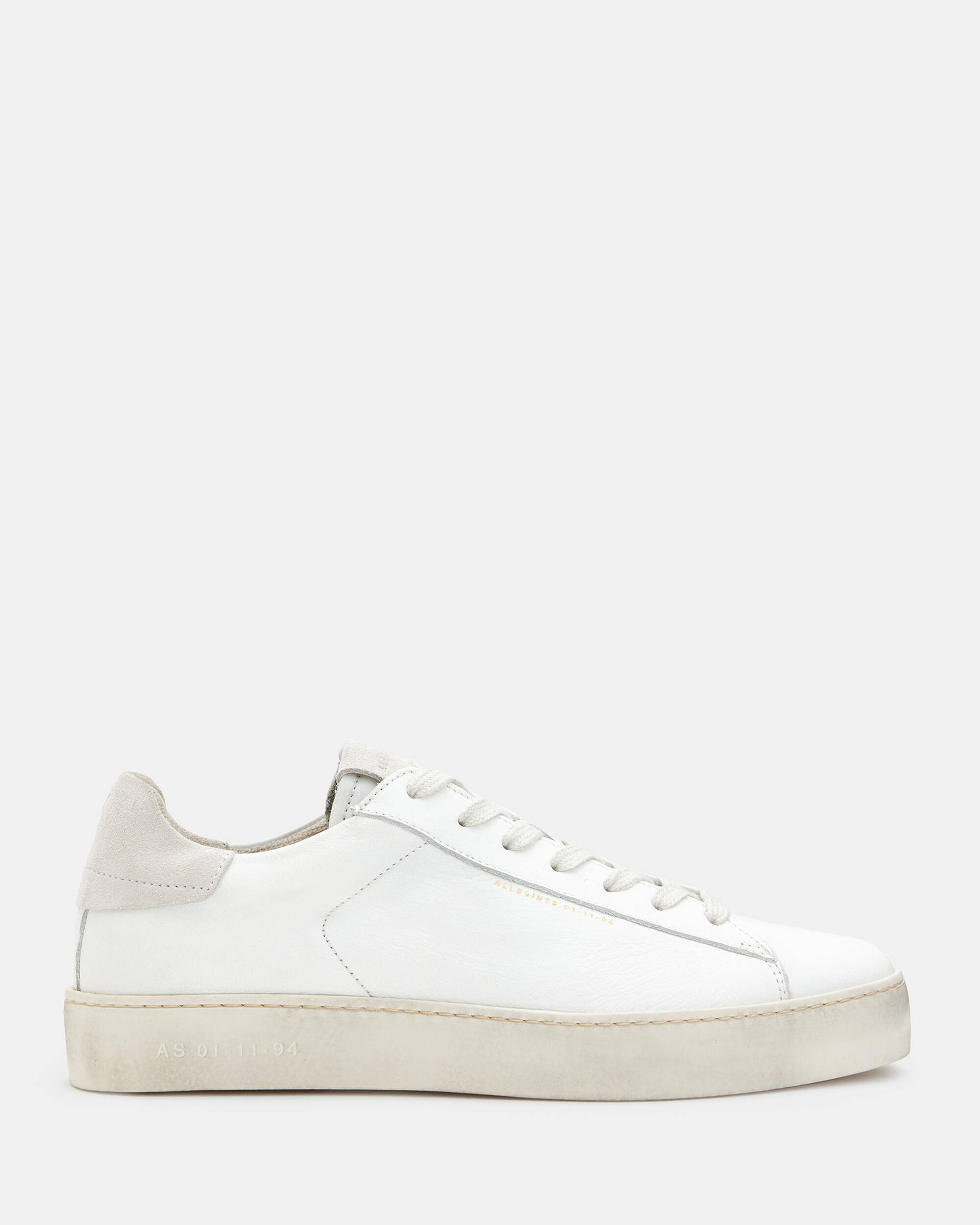 Shana Round Toe Leather Sneakers  large image number 1