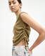 Sonny Side Seam Drawcord Tank Top  large image number 2