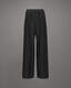 Eve Linen Blend Wide Leg Fit Trousers  large image number 8
