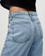 Wendel Wide Leg Distressed Denim Jeans  large image number 7