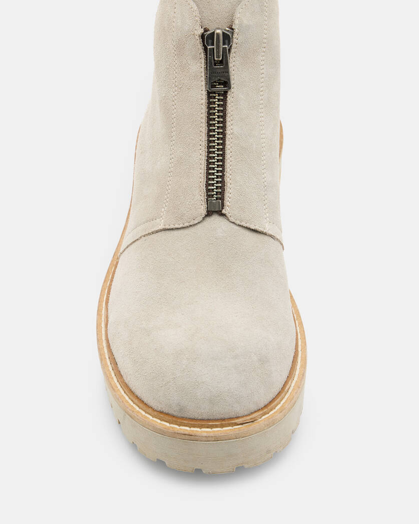 Master Suede Zip Up Boots  large image number 3
