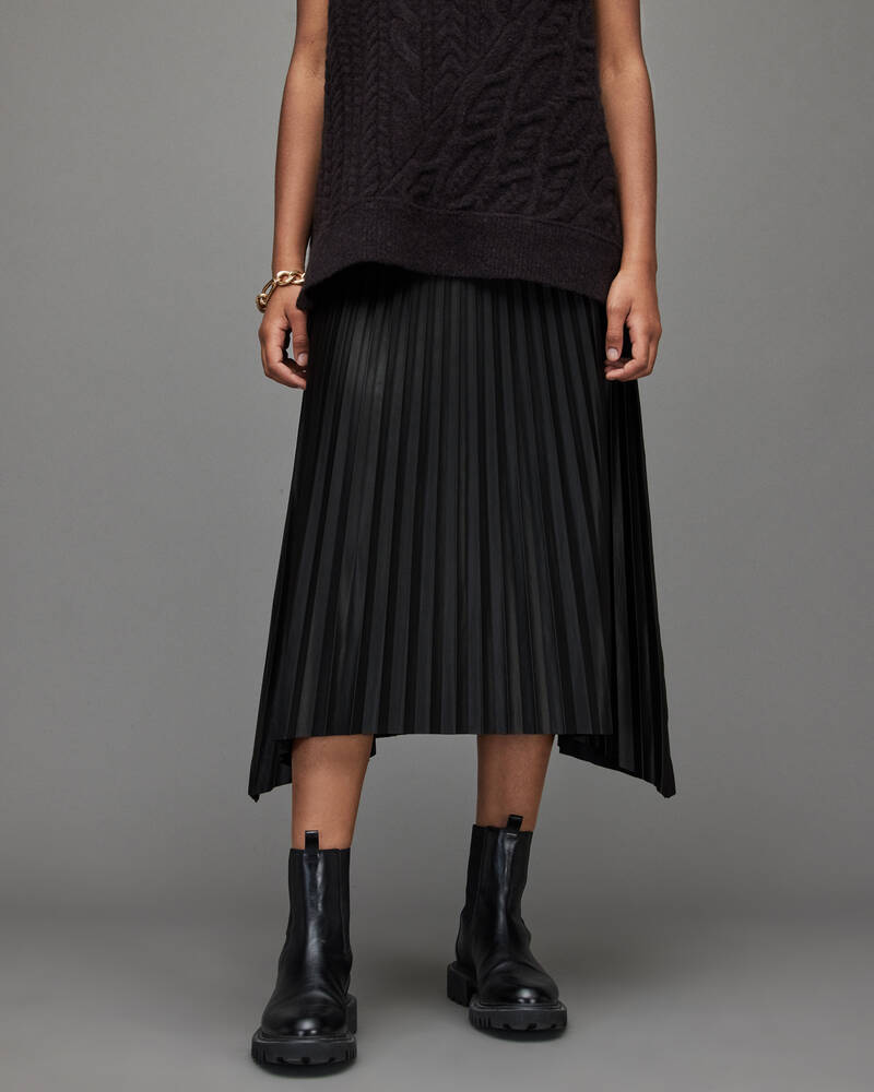 Sylvy Pleated Midi Skirt  large image number 2