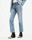 Ida Cropped Straight Denim Jeans  large image number 5