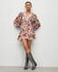 Zora Leondra V-Neck Ruffled Mini Dress  large image number 6
