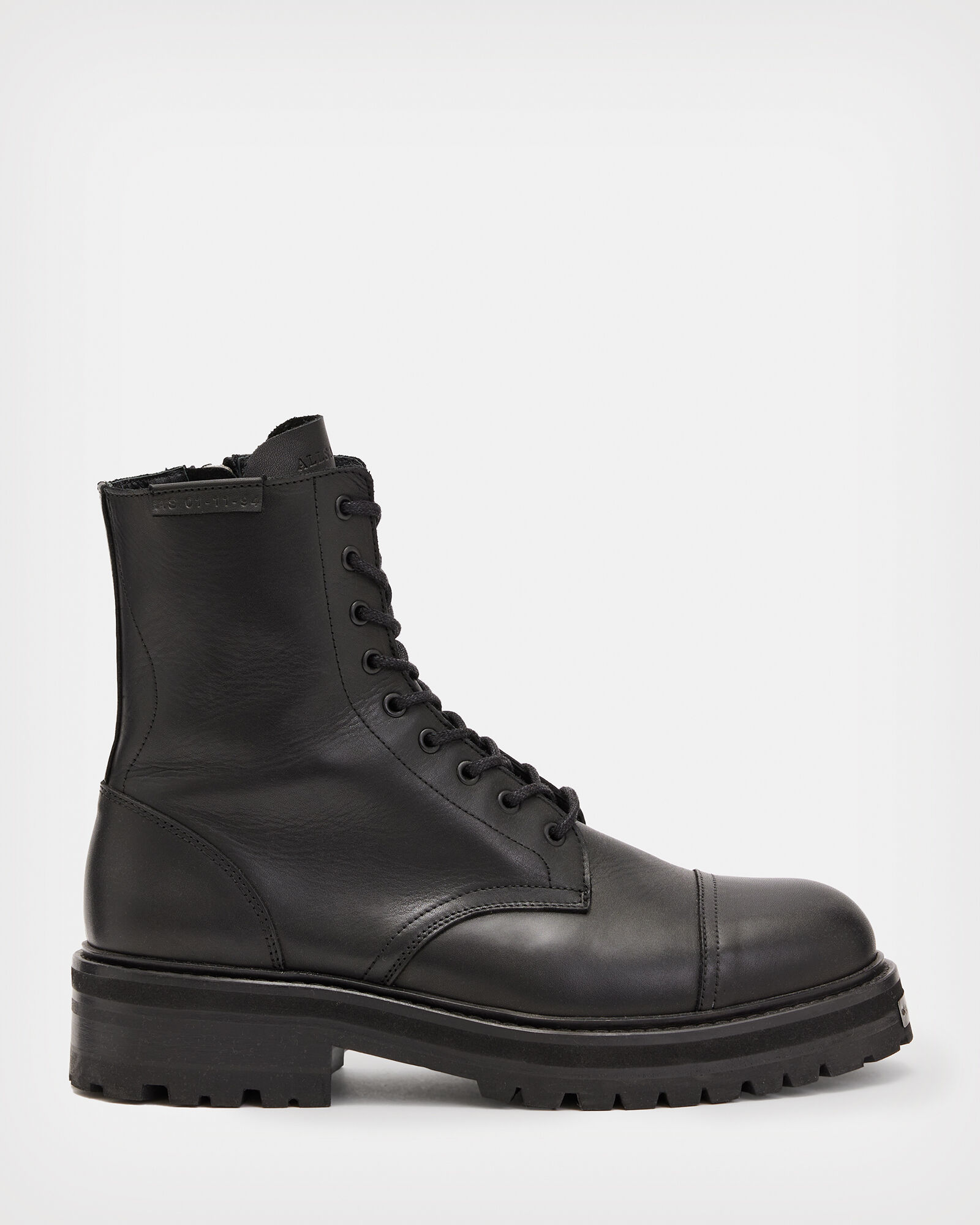 Hank Leather Boots Black | ALLSAINTS
