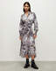 Amber Beverly Silk Blend Midi Dress  large image number 5