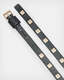 Nieva Skinny Flip Tie Leather Belt  large image number 3