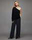 Asymmetric One Shoulder Ribbed Sweater  large image number 4