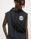 Spitalfields Patch Zip Recycled Bum Bag  large image number 1
