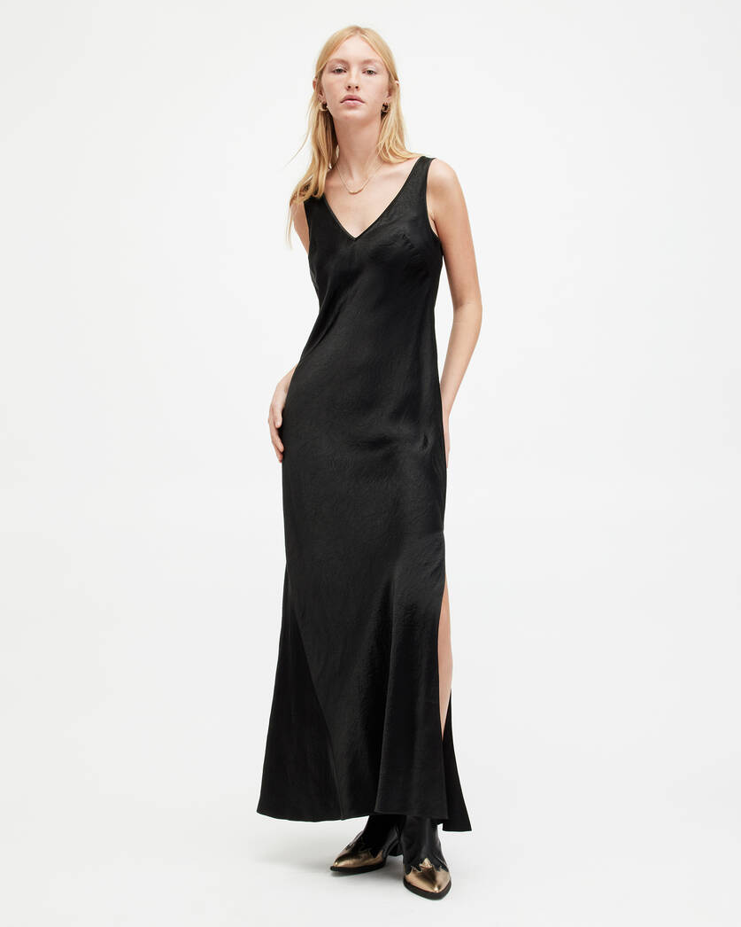 Amos 2-In-1 Satin Maxi Dress  large image number 3