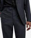 Howling Pinstripe Straight Fit Trousers  large image number 3