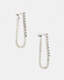 Della Crystal Curb Chain Earrings  large image number 1
