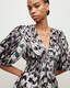 Ciara Ines Mochrome Printed Mini Dress  large image number 3