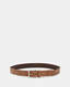 Darby Embossed Leather Belt  large image number 4
